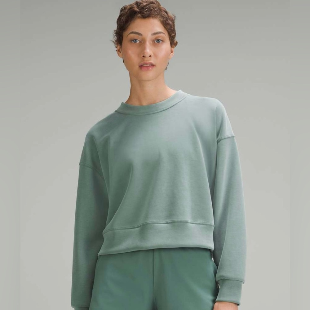 Lululemon Softstreme Crew Sweatshirt Medium Forest